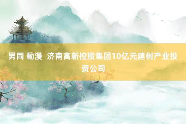 男同 動漫  济南高新控股集团10亿元建树产业投资公司